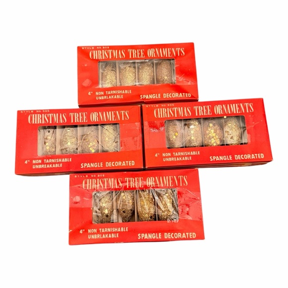 Vintage Other - Vintage Christmas Ornaments from Spot-Lite  Made in Japan 4 boxes